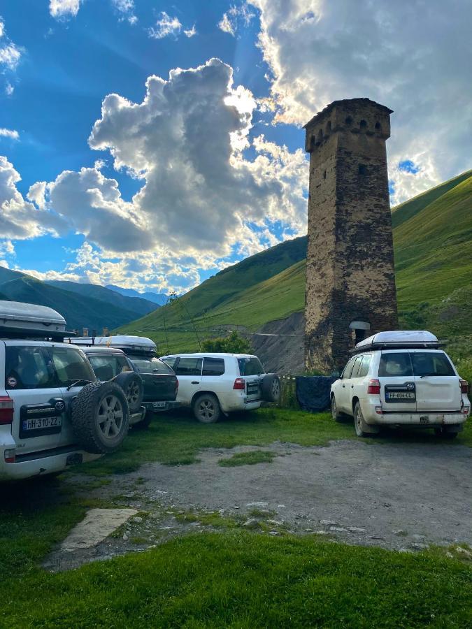 Hotel Nizharadze'S Tower Ushguli Exterior foto